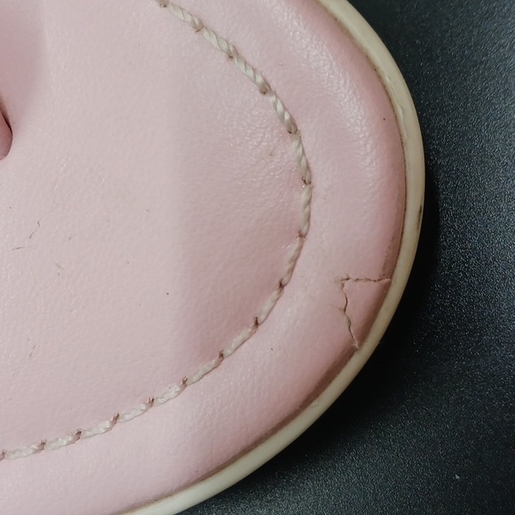 Lands' End    Flip Flops   Sandals Lime Green & Pink    Size 7.5 B - Picture 7 of 7